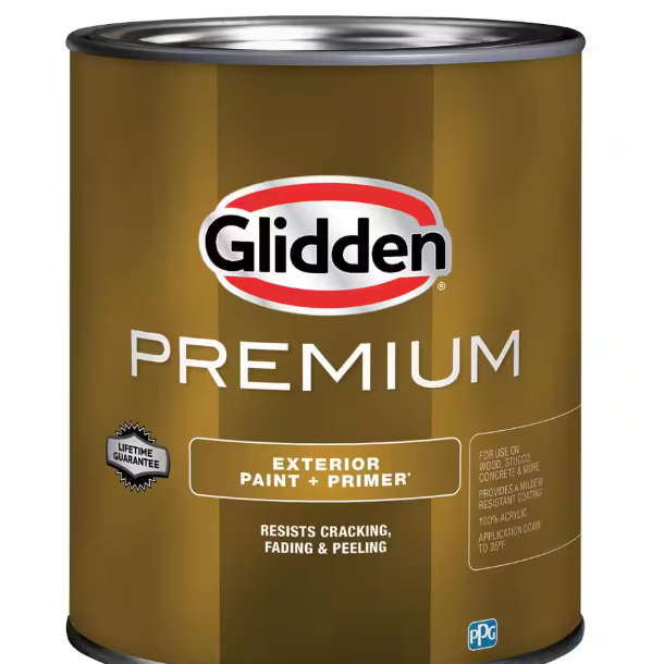 1 qt. Semi-Gloss Water-Based Acrylic Base 2 Exterior Paint