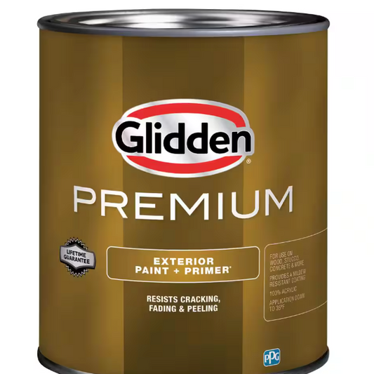 1 qt. Semi-Gloss Water-Based Acrylic Base 2 Exterior Paint