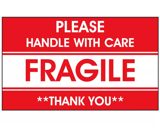 Fragile Label